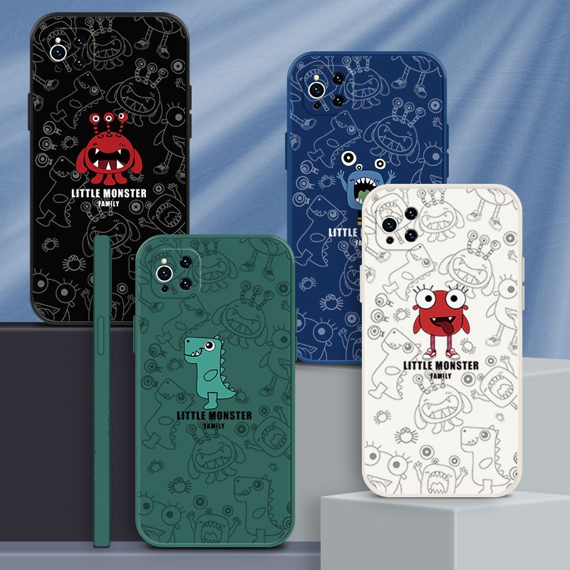 Ốp Điện Thoại Mềm Họa Tiết Quái Vật Cho Redmi 10 5G 10C 10A 9C 9T Note11 11S 10 Pro Note9S Note9Pro Note8 Poco M3 X3 Pro X3NFC M5S