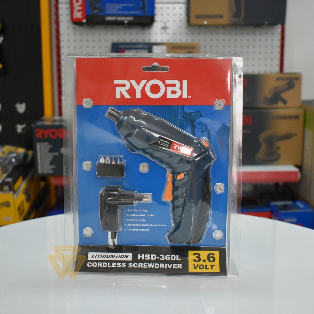 3.6V Máy vặn vít dùng pin RYOBI HSD-360L ( xoay 360 độ )