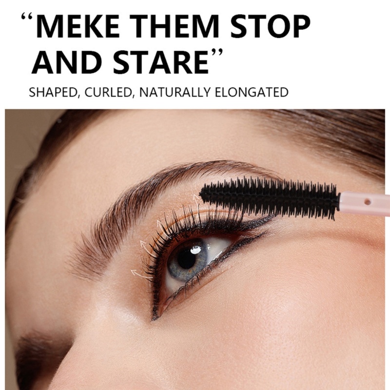 Mascara Làm Dài Mi Màu Đen Chống Thấm Nước Tự Nhiên