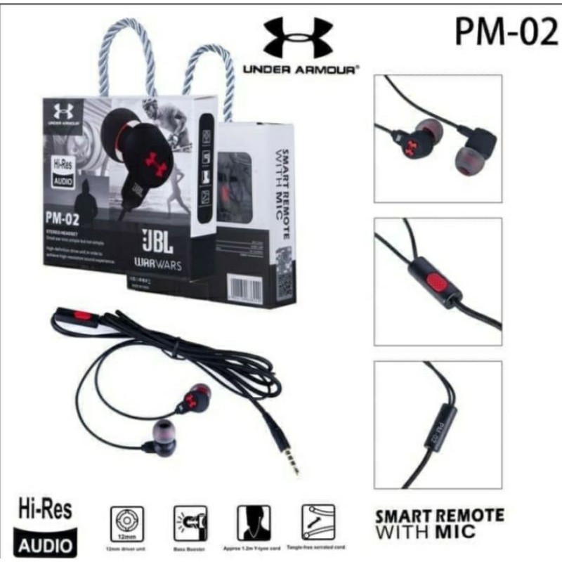 Tai Nghe Nhét Tai Siêu Trầm Jbl Pm 02 Có Mic | BigBuy360 - bigbuy360.vn