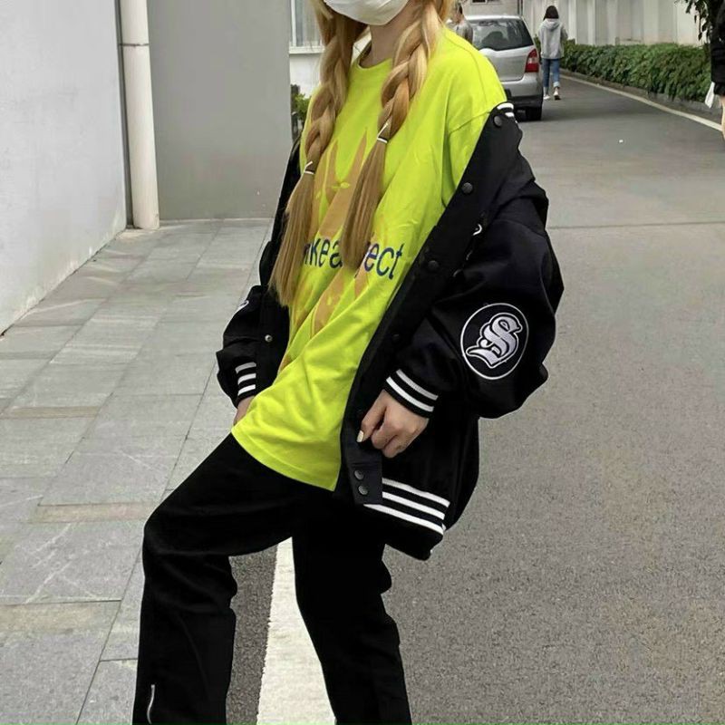 Áo Khoác Dù Bomber Bóng Chày Nam Nữ Ulzzang Form Rộng Raider Khoác Dù 2 Lớp Unisex