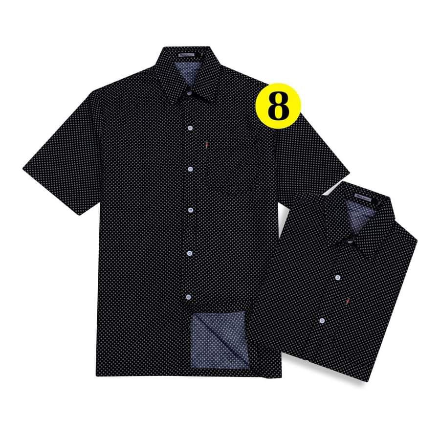 Áo Sơ Mi Nam Tay Ngắn, Họa Tiết, Vải Kate Đẹp (Kèm Video) | BigBuy360 - bigbuy360.vn