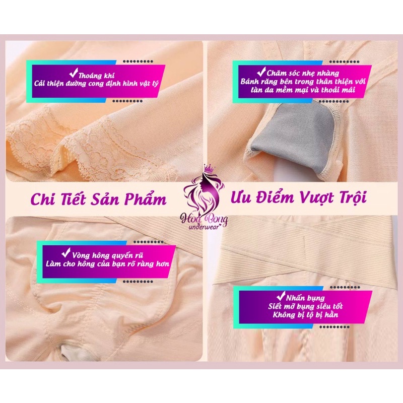 Quần gen định hình nịt bụng giảm mỡ cạp cao, siết eo chống cuộn,nâng mông trái đào chống xệ,gọn hông hoàn hảo