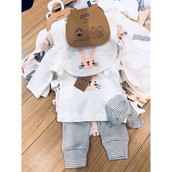 SET 6 sơ sinh GEMO LOOK