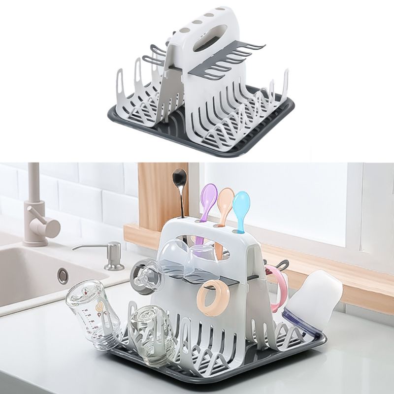 Giá Đỡ Phơi Khô Bình Sữa Em Bé Có Thể Tháo Rời Tiện Lợi