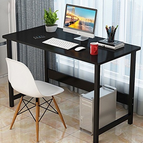 Bàn làm việc gỗ, chân sắt dùng cho văn phòng máy tính cho học sinh viên giá rẻ mẫu 2022,
