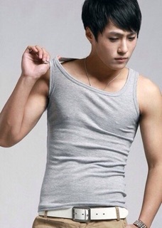 Áo thun nam 3 lỗ thời trang - cá tính (xám)