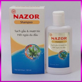 🌺Phamhanhvi 🌺 Dầu Gội Sạch Gàu & Mượt Tóc Hết Ngứa Da Đầu NAZOR 100ml