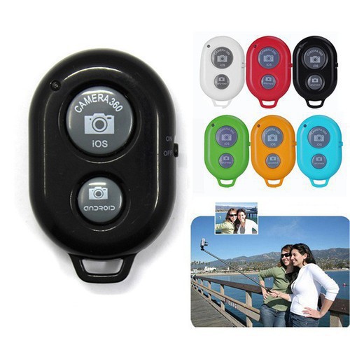 Nút Bấm Bluetooth Điểu Khiển Từ Xa Chụp Ảnh Tự Động Cho các loại Gậy Và Chân Máy Ảnh Remote Shutter