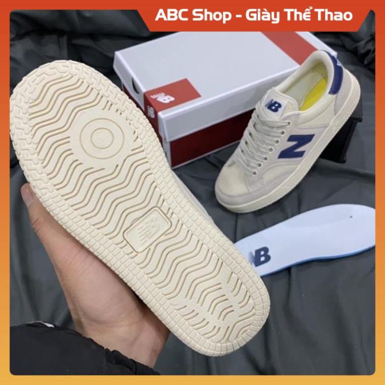 [FreeShip+ Hàng Xịn] GIÀY NEW.BALANCE CRT300 CREAM BLU, Giày Sneaker Nb Crt 2.0  Chữ xanh lá, new 550, nb 574