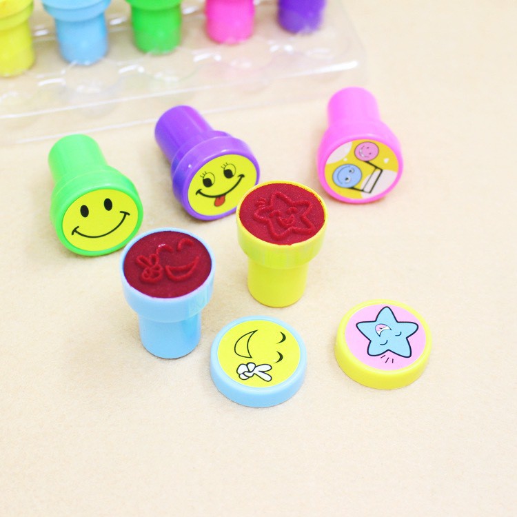 Bộ Sticker 10 Con Dấu Dành Cho Bé