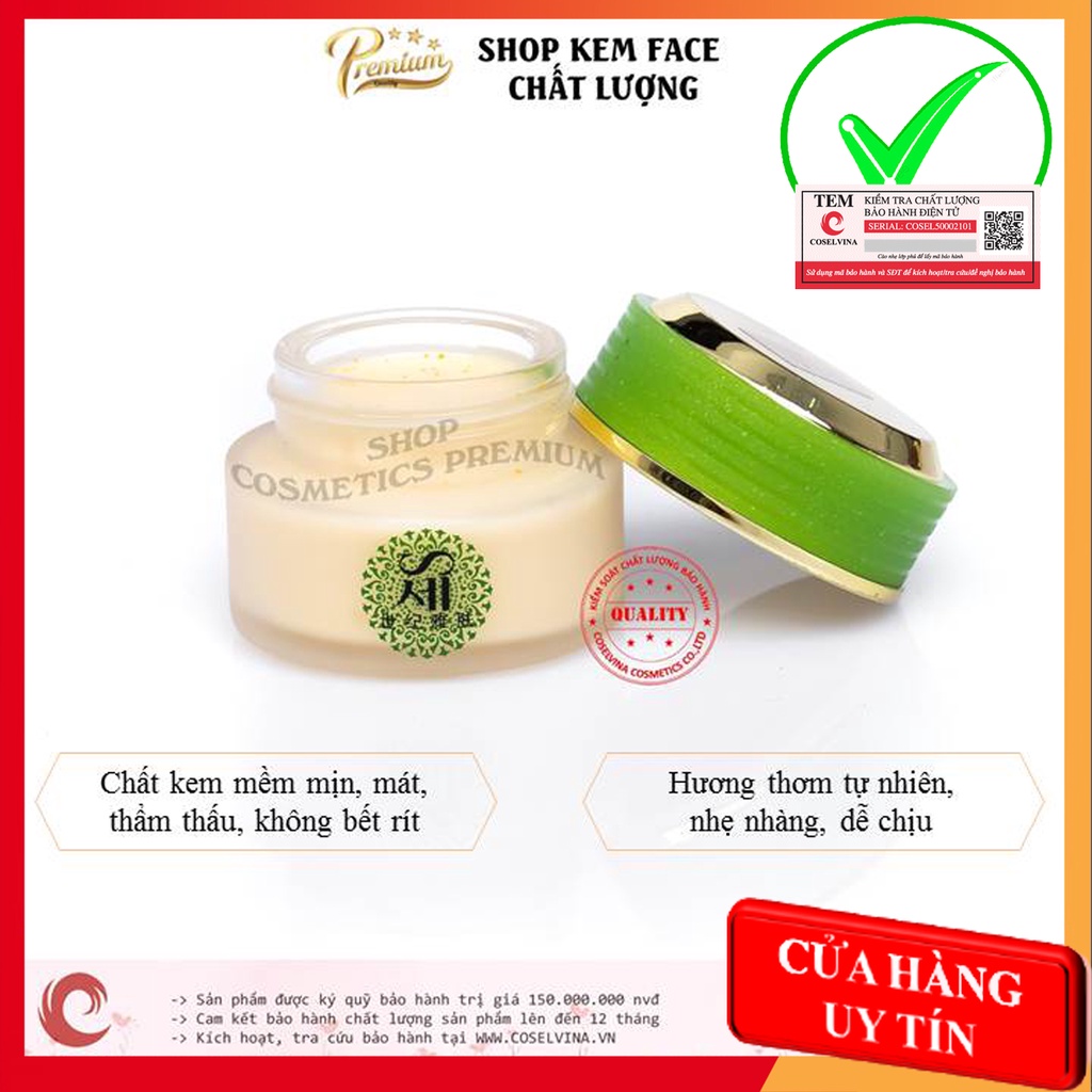 Kem trắng da cô gái Hàn Quốc 20g dưỡng trắng da, loại bỏ thâm nám