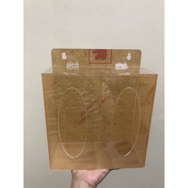 Hộp đựng Khẩu Trang acrylic treo tường