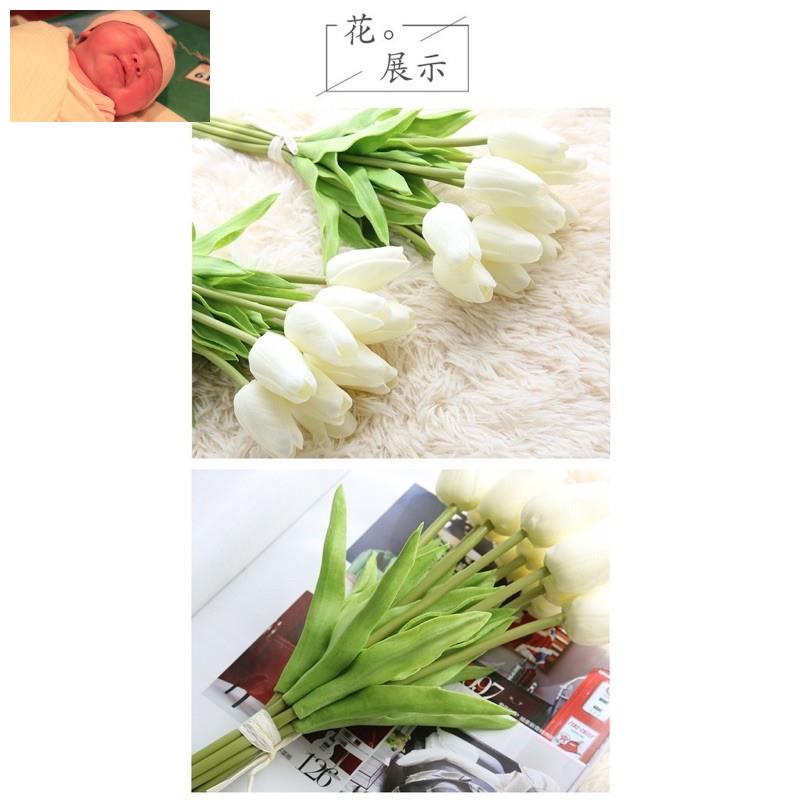 Cành hoa tuy lip nhập khẩu ,giống thật 99% siêu đẹp