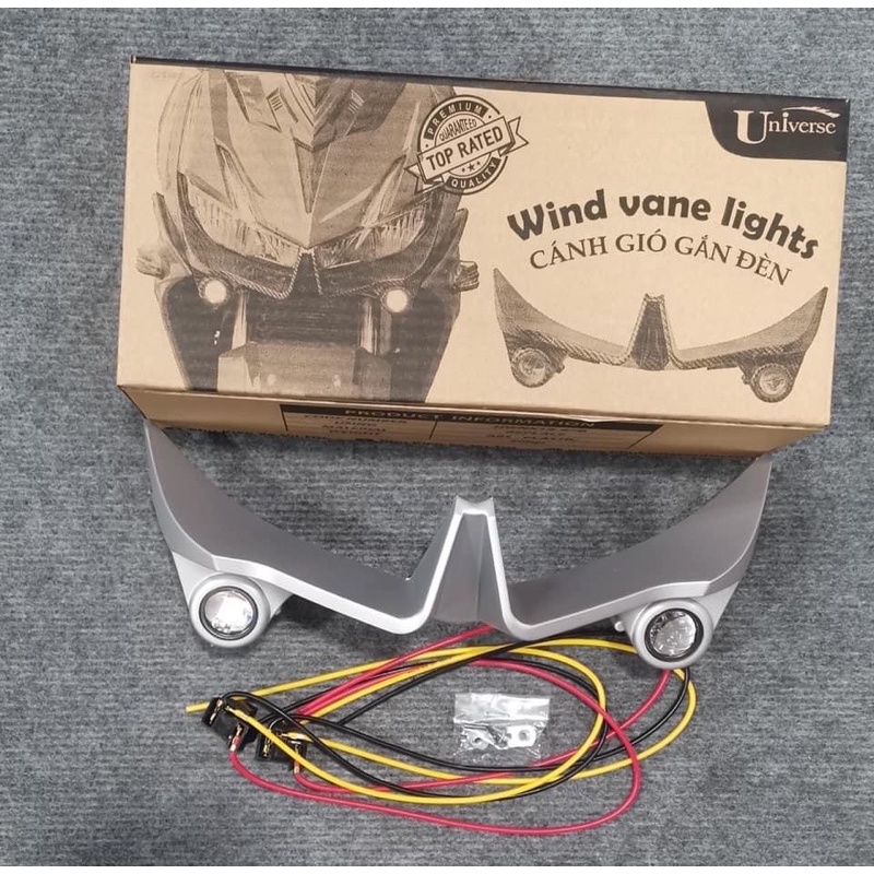 Cánh Gió Gắn Đèn Xe WINNER X V2 2019->2021 Chính Hãng Universe