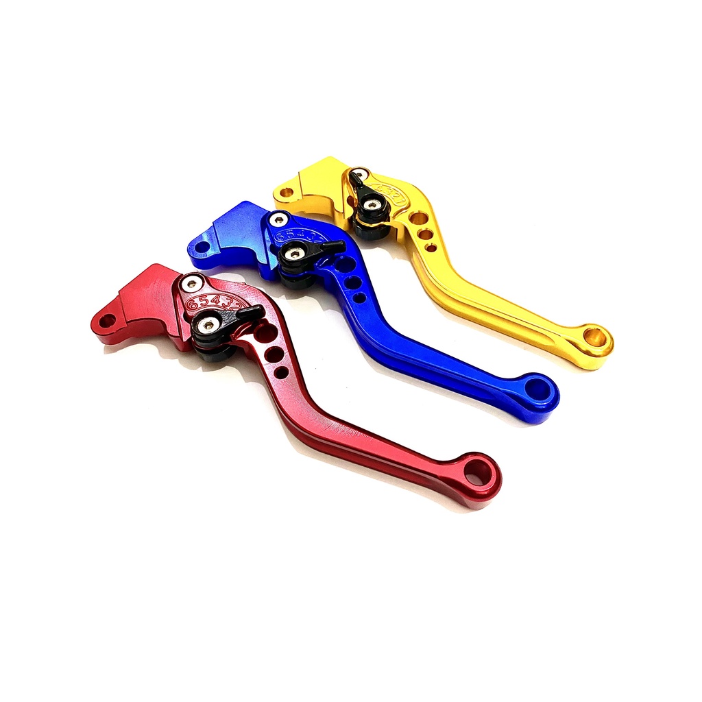 Tay phanh cơ 6 số Nhôm gắn Dream,Wave 50cc- 100