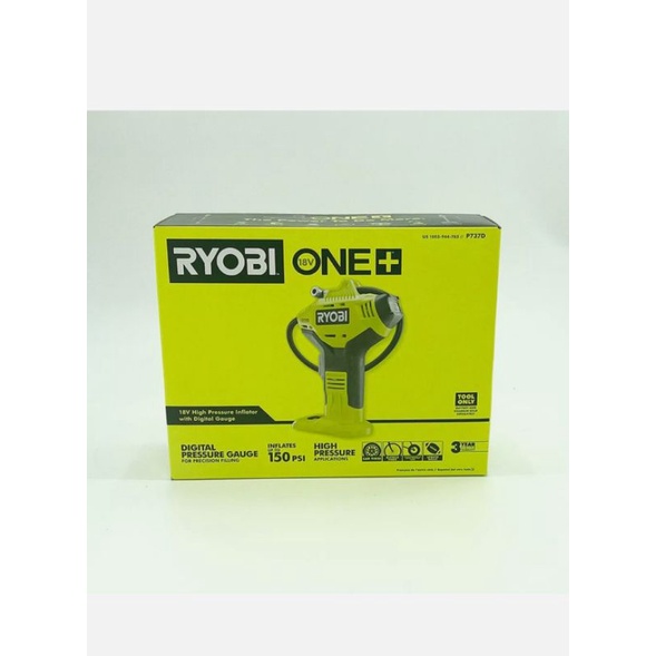 Bơm xe RYOBI 18V