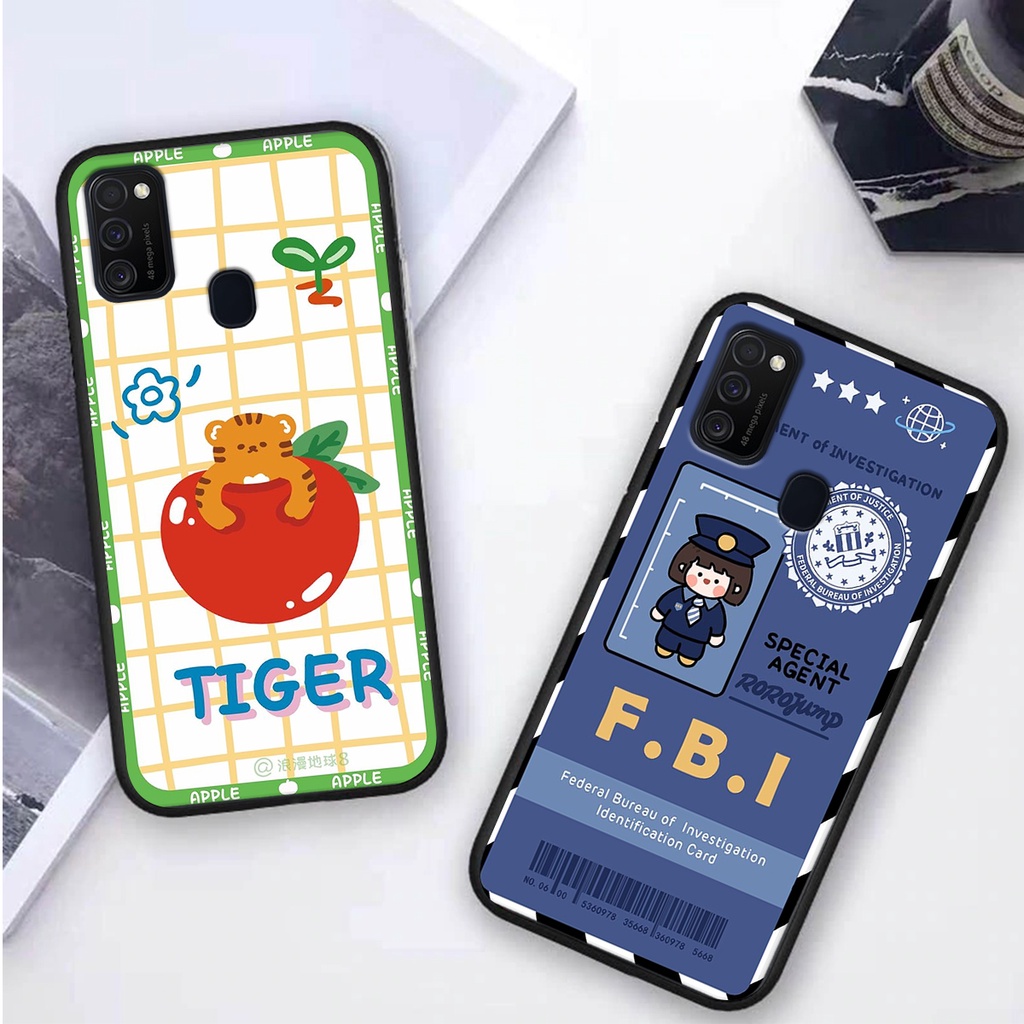 Ốp lưng Samsung Galaxy M21 / M30S in hình 3D gấu mới nhất - sang - chảnh - ĐẸP- BỀN