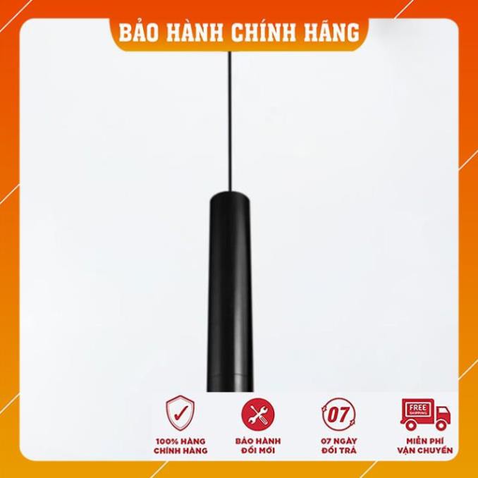 Đèn Thả - Đèn Thả Trần - Đèn Thả Bàn Ăn rọi ống bơ CD-204B 5w 60cm ( Đen / Trắng ) Ánh Sáng Vàng