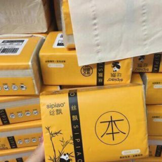 Giấy ăn Gấu Trúc Sipiao thùng 30 gói