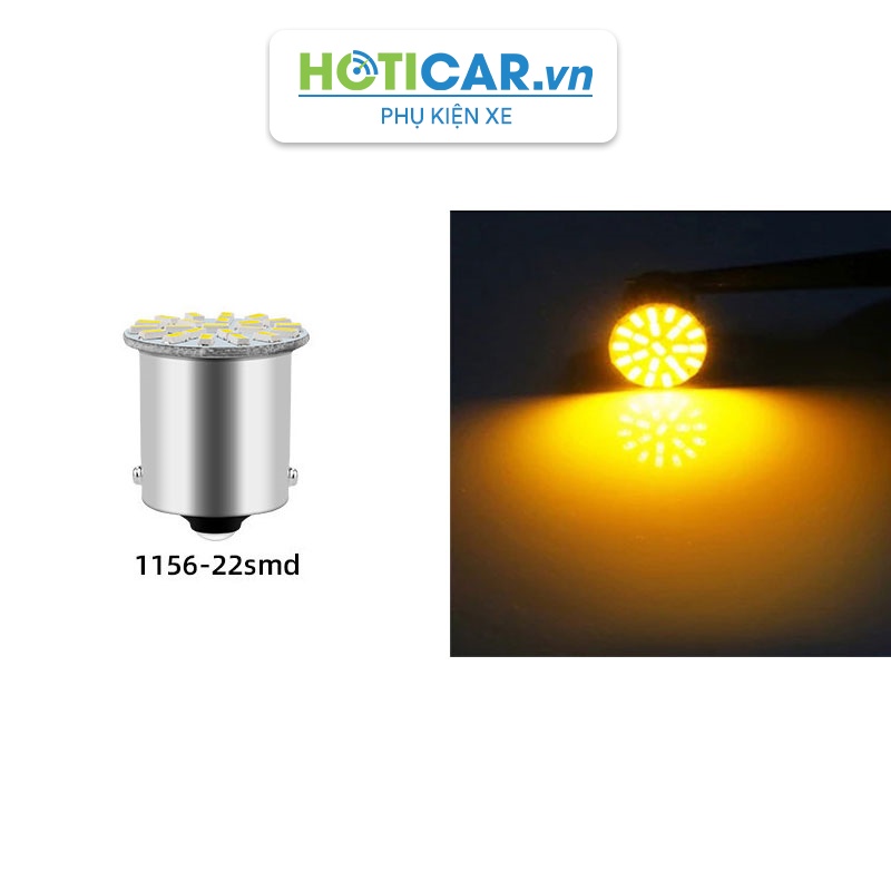 Đèn LED hậu, phanh, xi nhan chân 1156 180º (BA15S) T203014-22