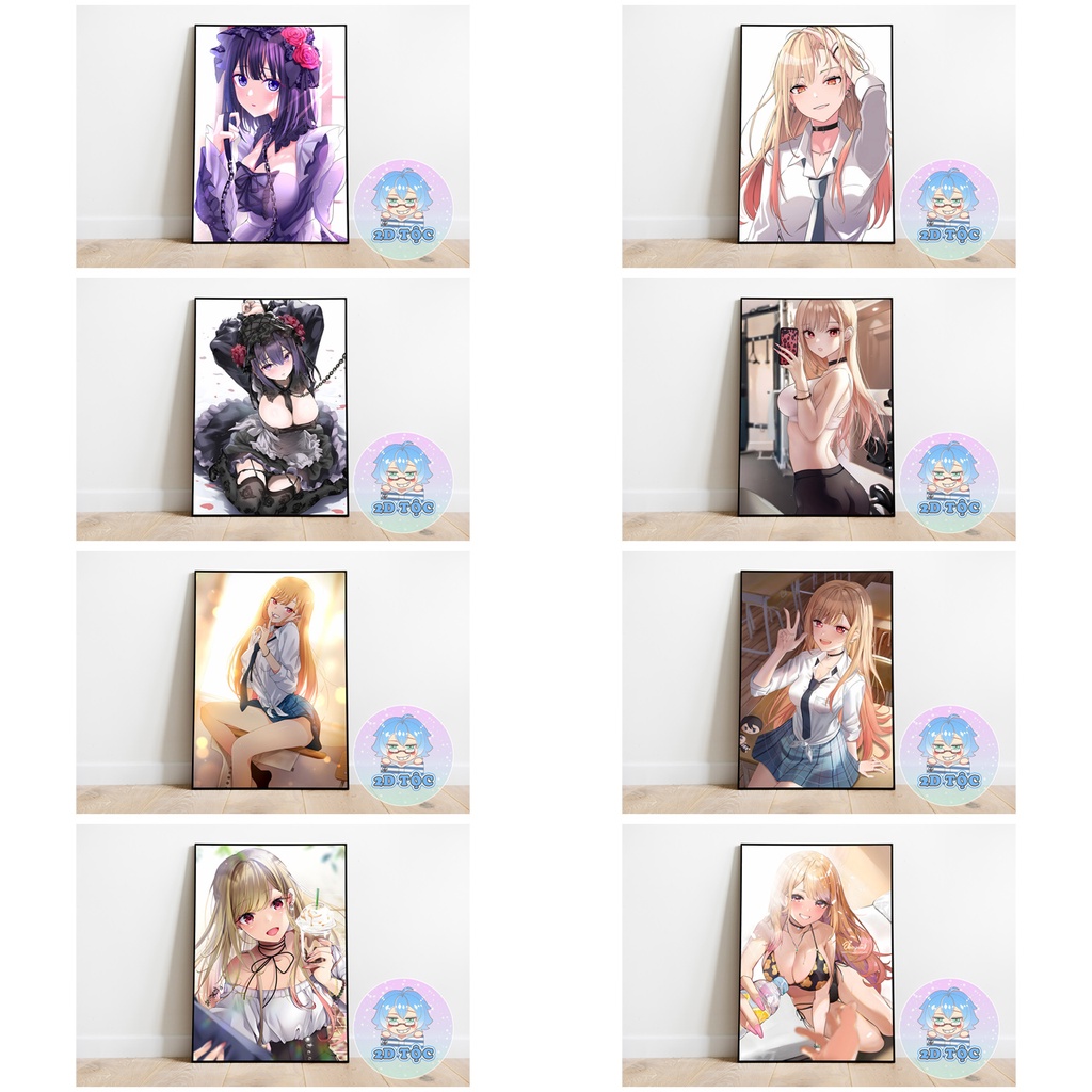 ẢNH POSTER A3 KITAGAWA MARIN (8) ANIME MANGA SONO BISQUE DOLL WA KOI WO SURU CHẤT LIỆU GIẤY CAO CẤP - 2D TỘC SHOP