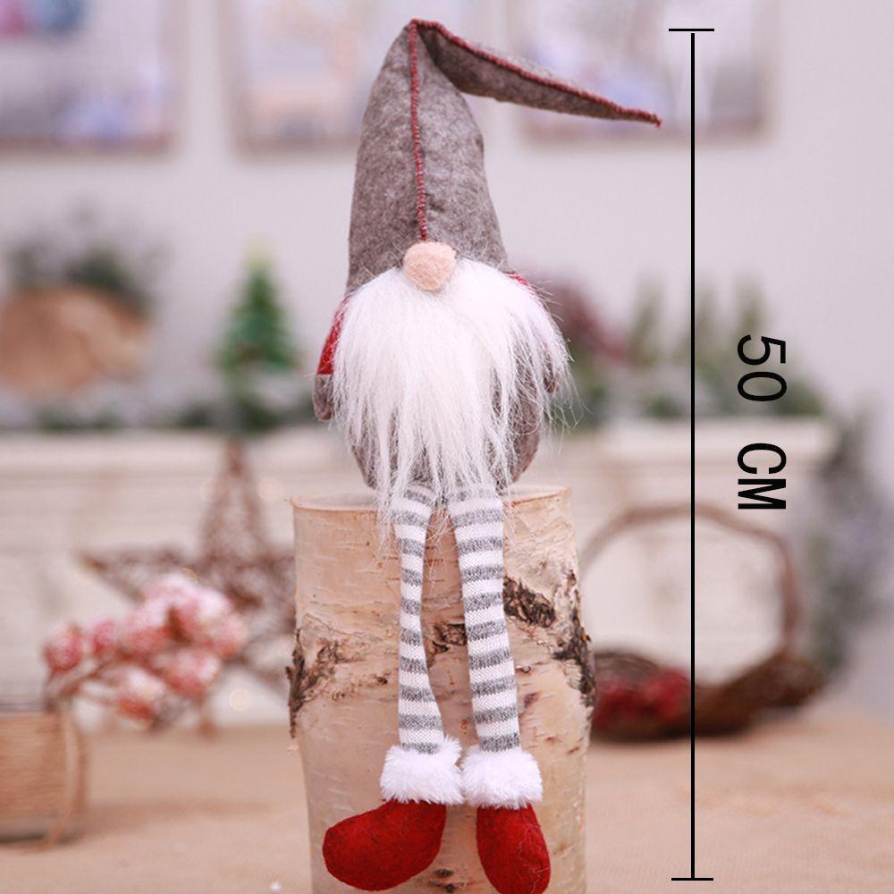 Búp Bê Nhồi Bông Hình Gnome Trang Trí Giáng Sinh