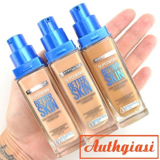 Kem nền dưỡng da Maybelline Superstay Better Skin cho da dầu mụn 30ml