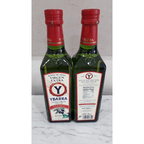 Dầu Olive YBARRA EXTRA VIRGIN 500ML