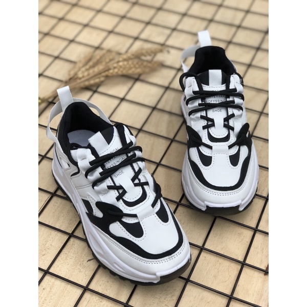 Giày thể thao Sneaker nữ💥FREESHIP 💥 giày đế độn ulzzang ĐẾ SÓNG QC