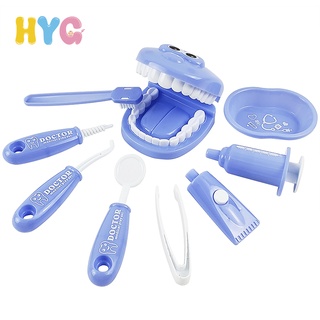 Bộ đồ chơi 9 món HYG Toys giả làm nha sĩ mang tính giáo dục dành cho trẻ em