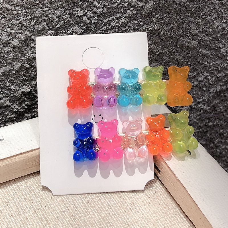 Kẹp tóc gummy bear dài