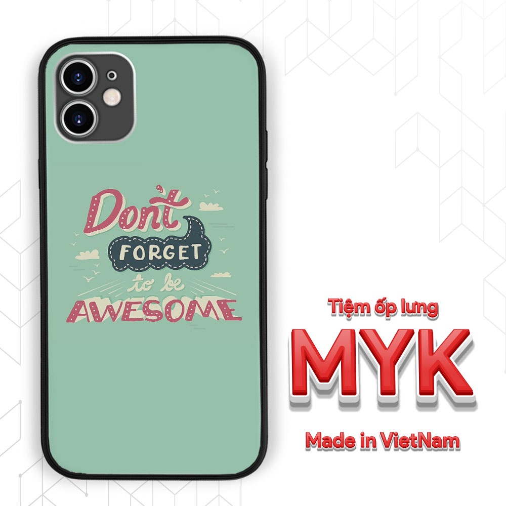 Ốp lưng rắn DFTBA MYK độc lạ cho Iphone 5 6 7 8 Plus 11 12 Pro Max X Xr-LAK0003231
