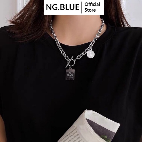 Dây chuyền Grace phong cách Hàn Quốc cho nam và nữ (VC8)