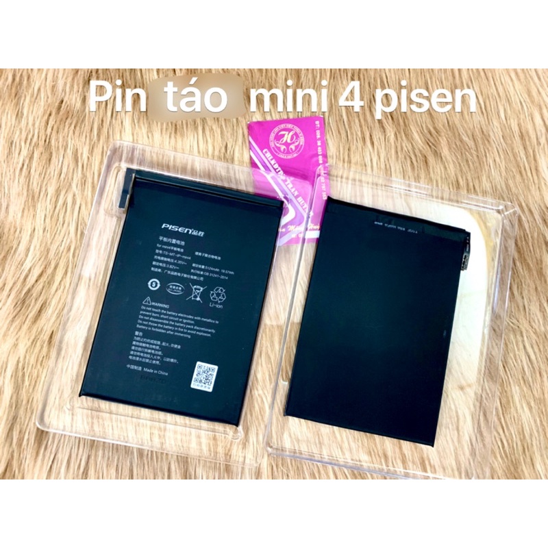 pin tab táo mini 4 pisen (như hình chụp)