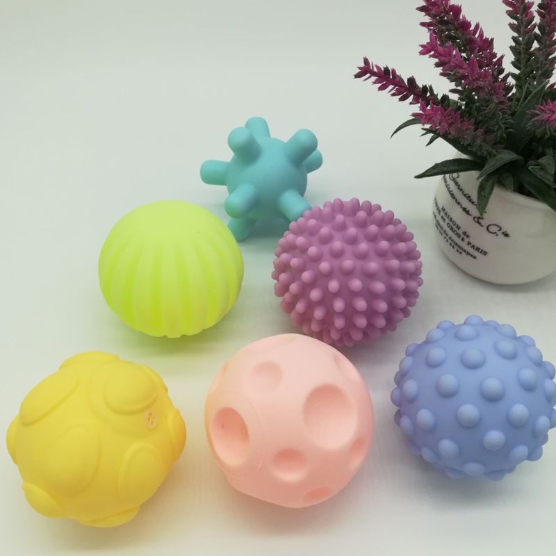 Đồ Chơi Bóng Cảm Giác Chạm Phát Triển Khả Năng Nhận Biết Cho Bé Sơ Sinh