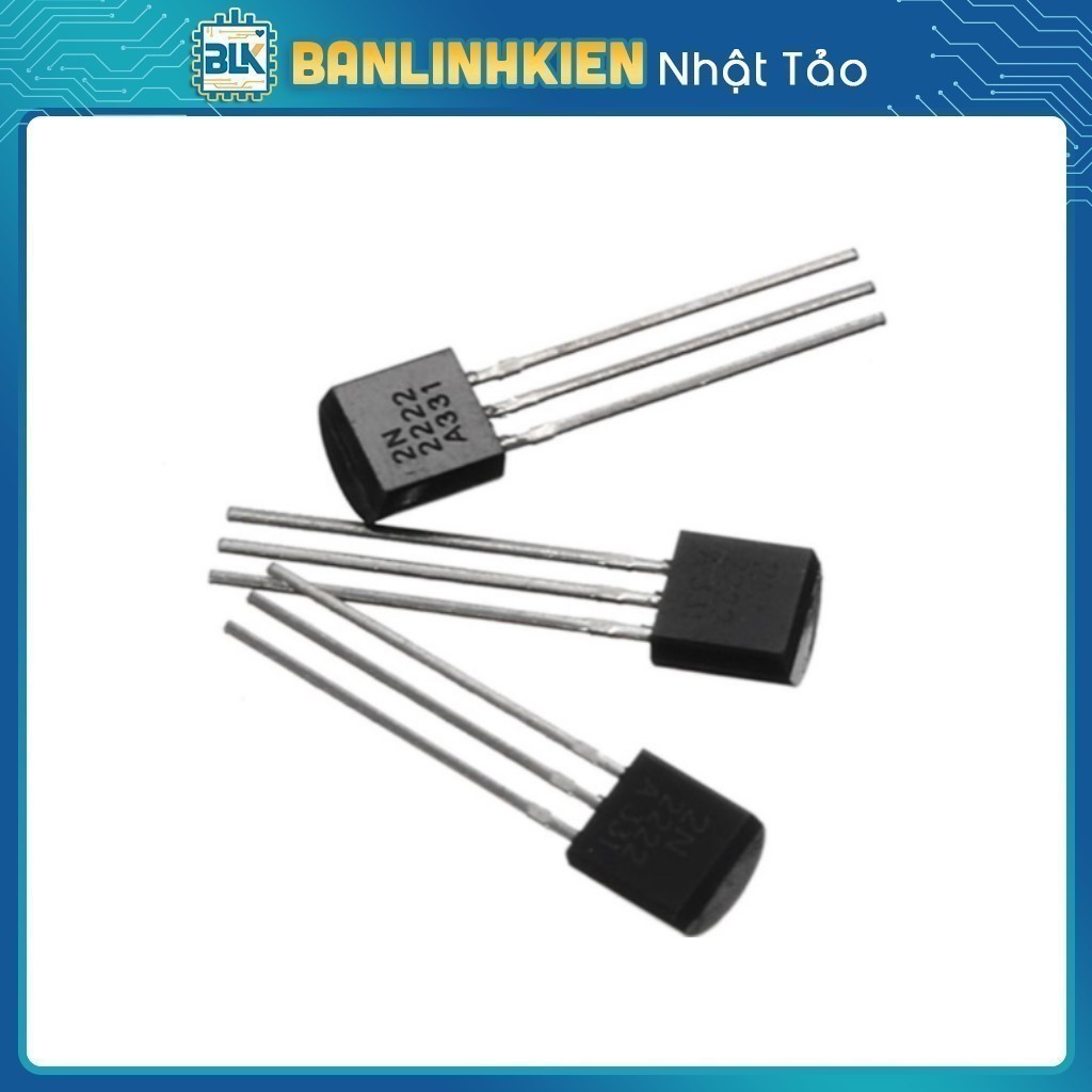 Bộ 5 2N2222 TO92 TRANS NPN 0.6A 40V (DIP)