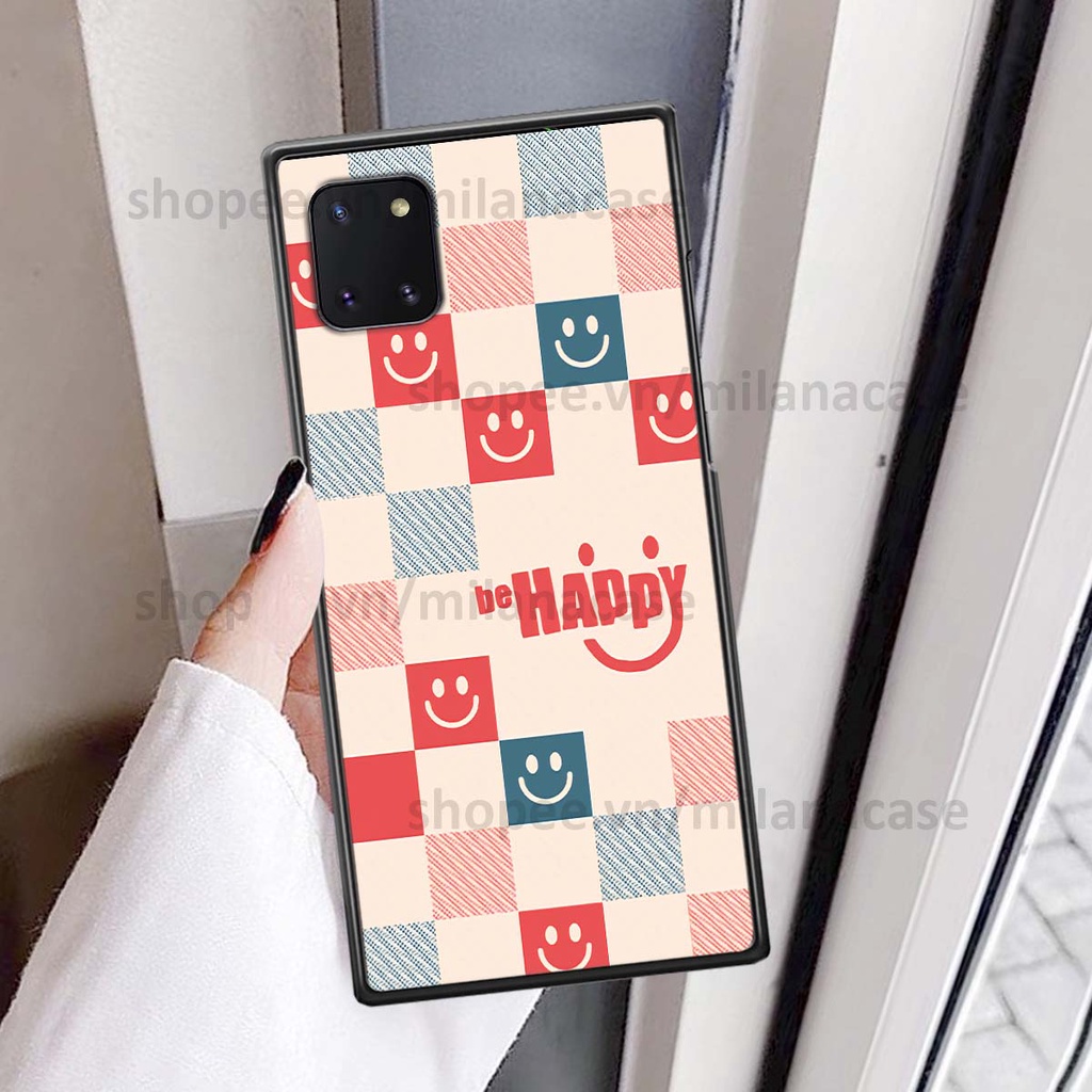 Ốp Samsung Note 10 Lite caro họa tiết nhiều màu sắc siêu đẹp thời trang cá tính