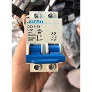 [VM] - Aptomat DZ47-63 đôi 6000A.