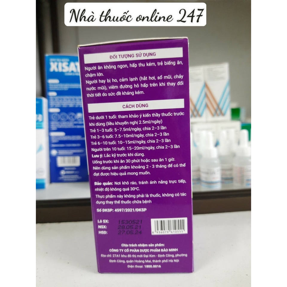 Avisure muno - Tăng cường sức đề kháng tự nhiên cho trẻ, giải quyết tình trạng ốm vặt - biếng ăn - tiêu hóa kém cho bé.