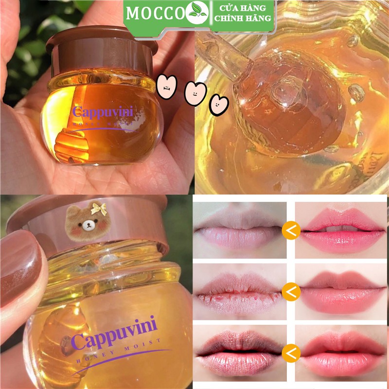 Son dưỡng chiết xuất mật ong làm ẩm mượt môi Cappuvini