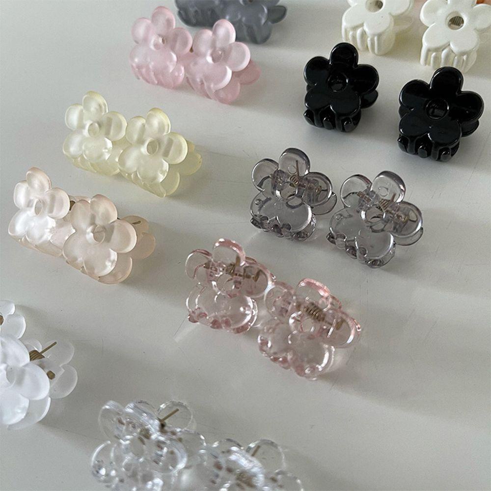 Set 4 Kẹp Tóc Hình Hoa Dễ Thương