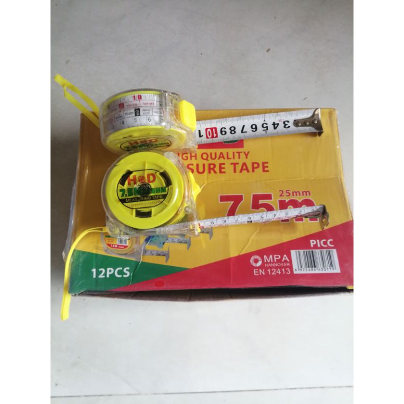 Thước kéo 1 mặt, 2 mặt 5m/7.5m