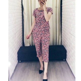 Bộ lanh lụa mặc nhà_bộ lanh ngố