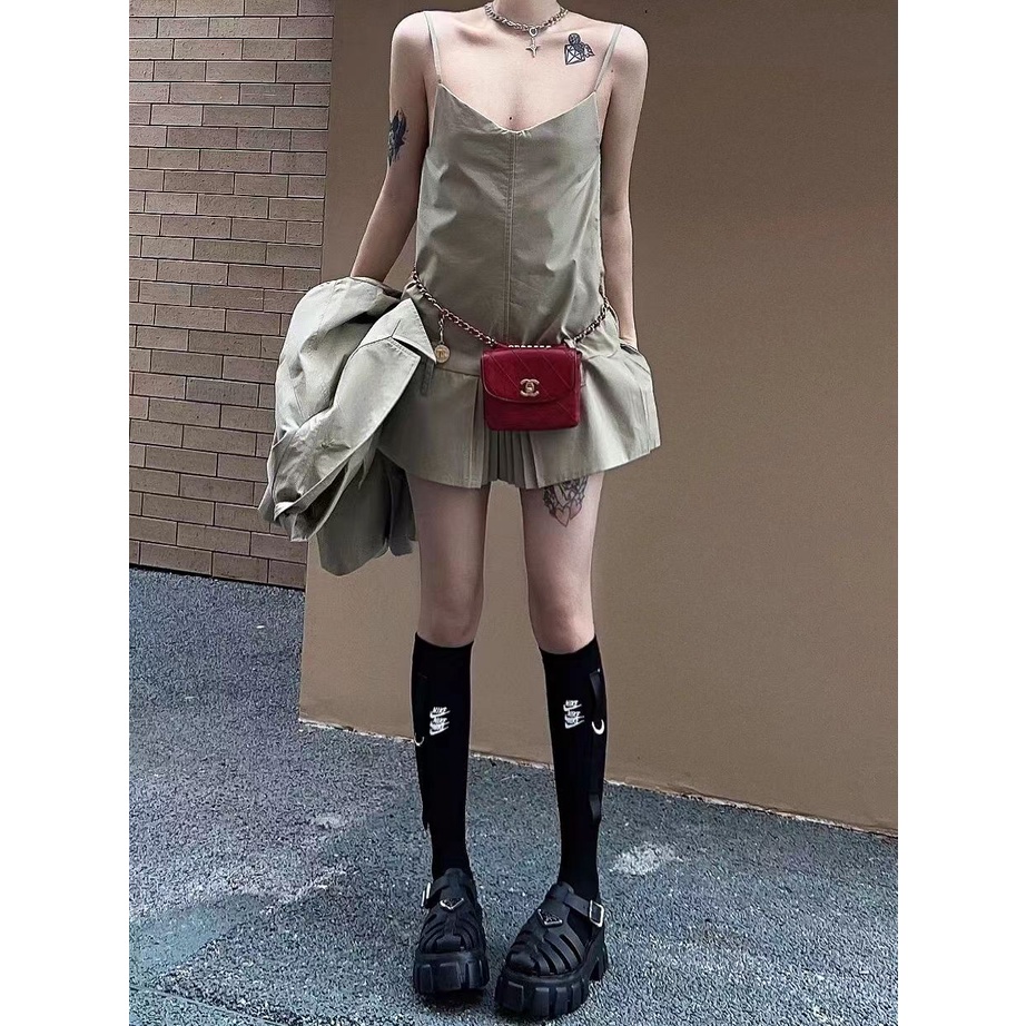 22ss Giày Cao Su Nữ Xốp Không Hộp