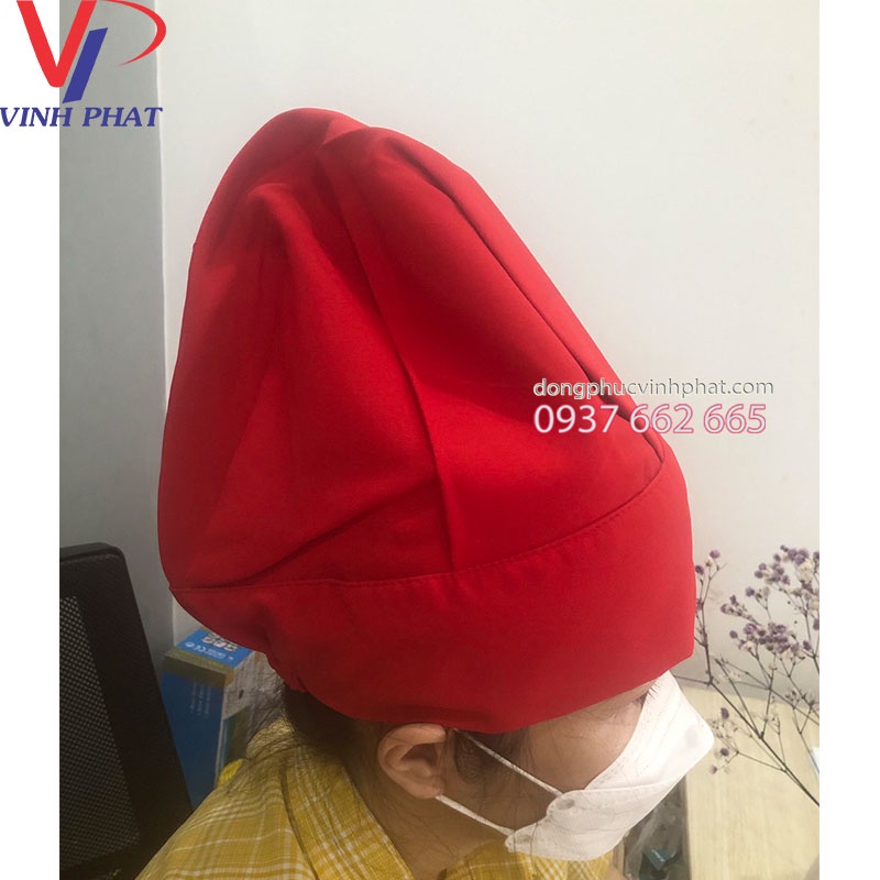 Nón Đầu Bếp Mũ Bánh Bao Bếp Trưởng, Nhà Hàng