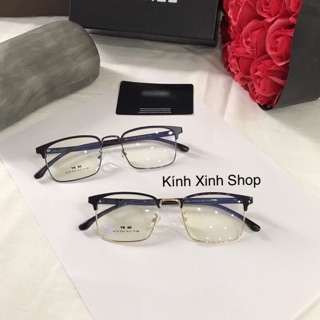 Kính gọng nửa viền Mắt vuông Basic - VNV001