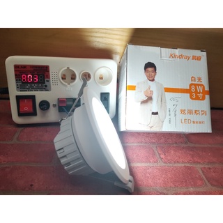 Đèn âm trần 8w,(phi 90mm) 12w (phi 110mm) 1 chế độ màu (Ánh sáng trắng 6500K và trung tính 4000K) [ Chính Hãng ]