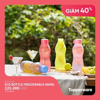 Tupperware Bình nước Eco Bottle Freezerable 880ml / 1.5L