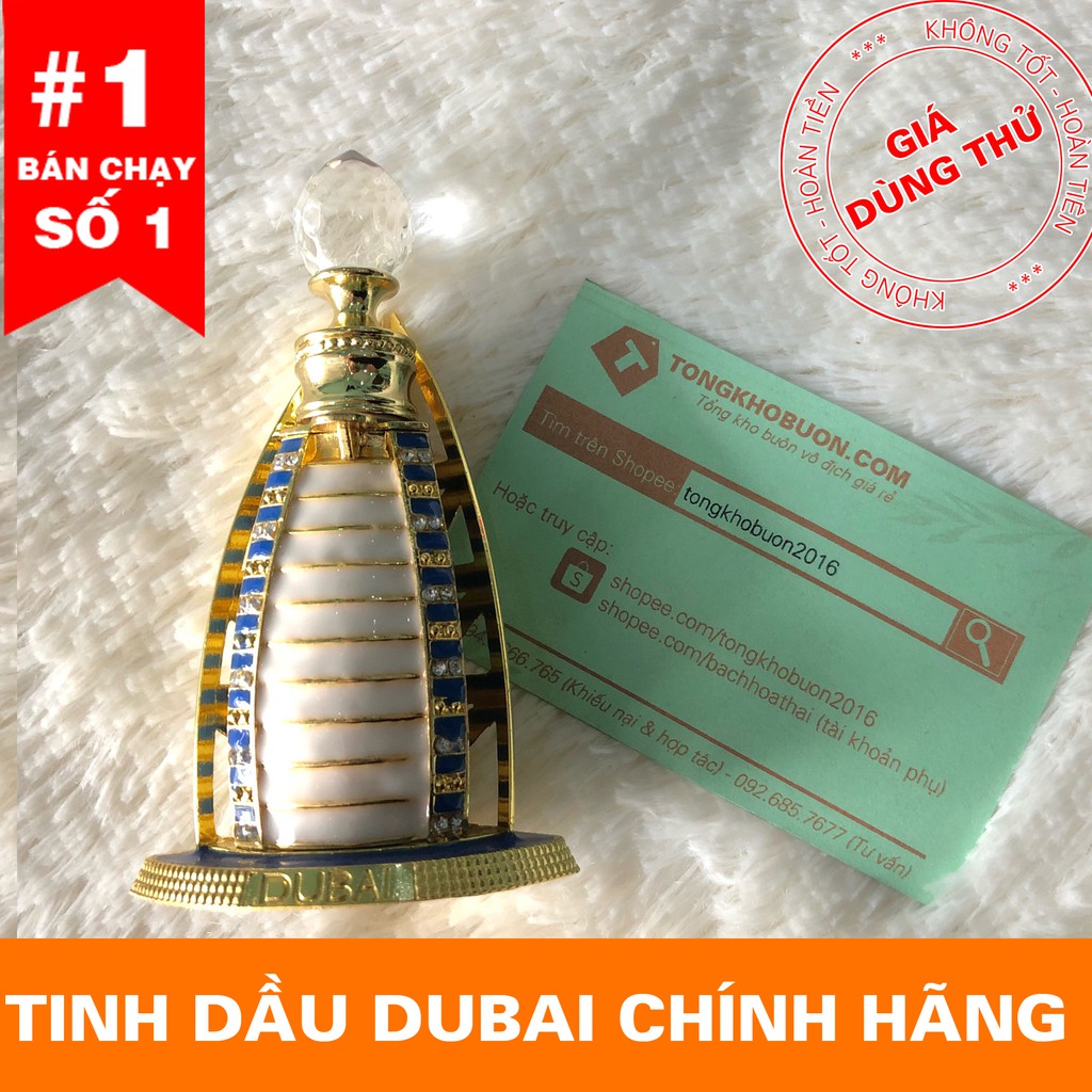 {Mua 3 tặng 1} Tinh dầu Dubai hàng nội địa mẫu siêu hot | Tinh dầu nước hoa dubai (Siêu giảm giá)